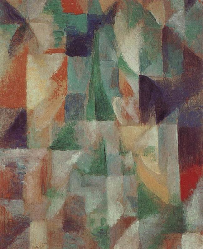 Delaunay, Robert The Window towards to City China oil painting art